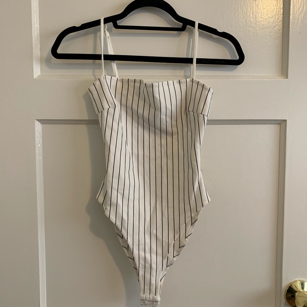 TIGERMIST PINSTRIPE BODYSUIT